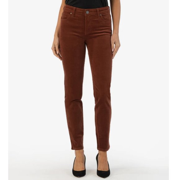 Kut from the Kloth Diana Corduroy Relaxed Fit Skinny Size 2 - Picture 2 of 12
